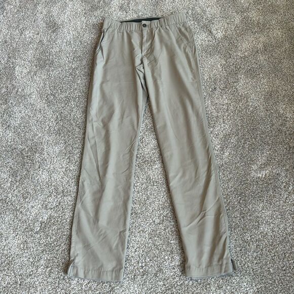 Men’s Under Armour Showdown Tapered Pant | 30x34| City Khaki - Picture 6 of 10